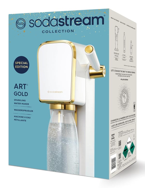 SodaStream 1013511415 hiilihapotuslaite Kulta, Valkoinen