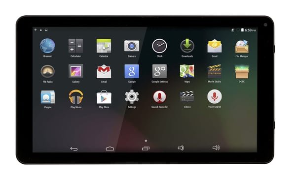 Denver TAQ-10253 16 GB 25,6 cm (10.1") 1 GB Wi-Fi 4 (802.11n) Android 8.1 Go edition Svart Denver TAQ-10253 16 GB 25,6 cm (10.1") 1 GB Wi-Fi 4 (802.11n) Android 8.1 Go edition Svart