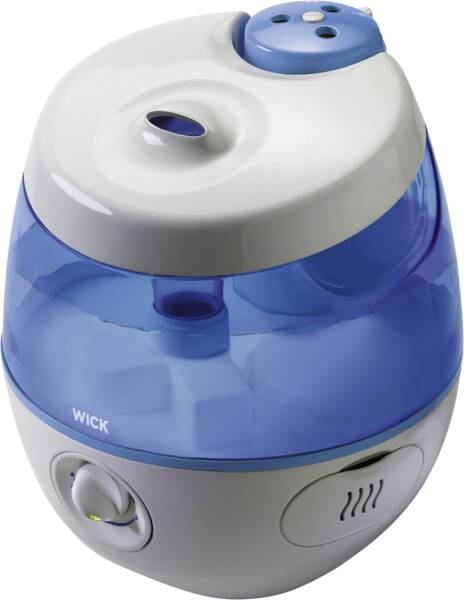 Wick WUL575E4 luftfuktare Ultraljud 3,8 l Vit, Blå 25 W