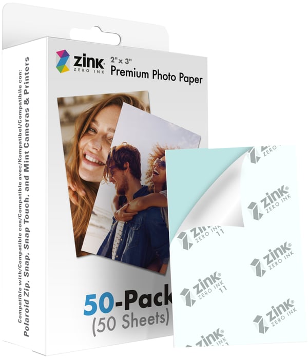 Polaroid Zink Media 2x3" 50 Pack