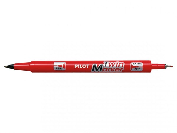 Pilot Twin Marker Röd Pilot Twin Marker Röd