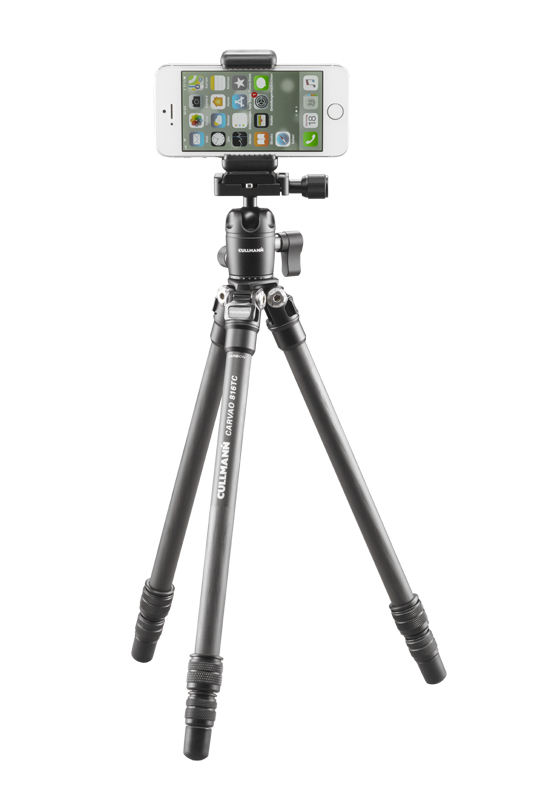 Cullmann Carvao 816TC kamerastativ Digital-/filmkameraer 3 ben Sort