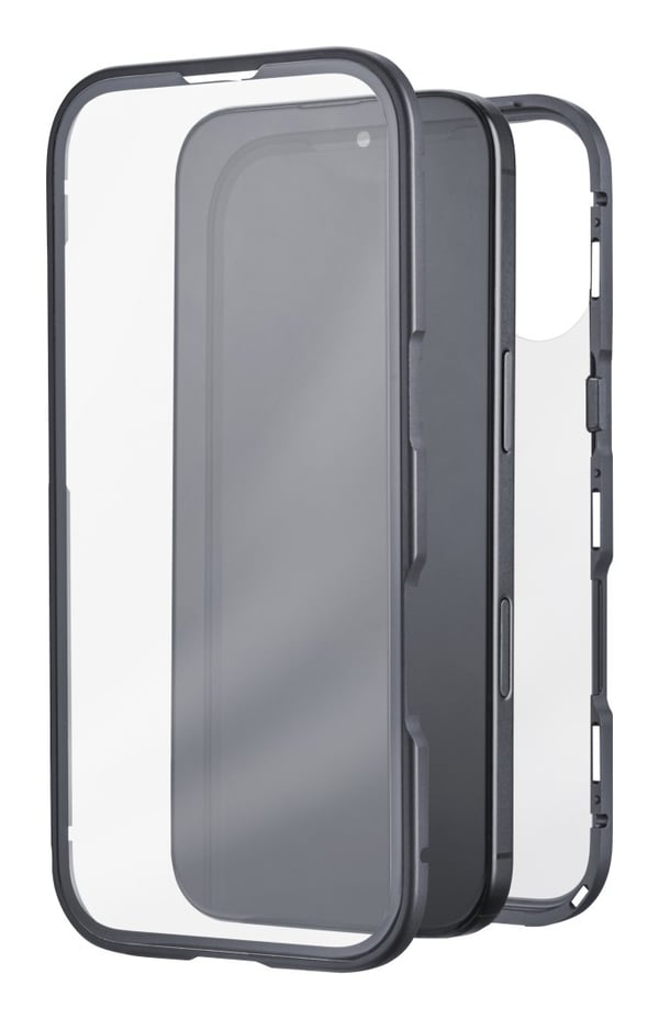 Black Rock 00177934 mobiltelefonfodral 16 cm (6.3") Mobilskal Svart, Transparent