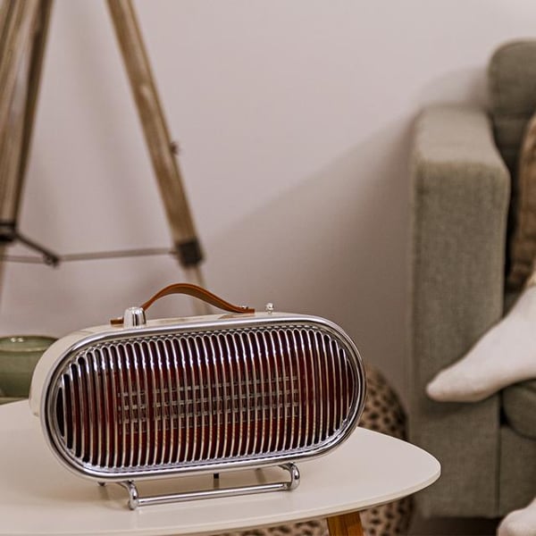 Cecotec ReadyWarm 1500 Ceramic Retro inomhus Beige 1500 W Elektrisk värmefläkt