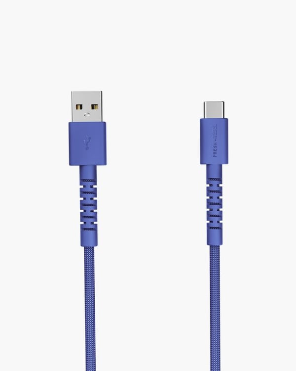Fresh 'n Rebel 2ucc201tb USB-kabel 2 m USB A USB C 18 W Blå