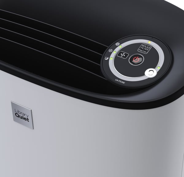 Sharp Home Appliances UA-PE30E-WB luftrenare 21 m² 51 W Svart, Vit