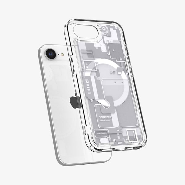 Miniatyrbillede 8 af 10: Spigen Ultra Hybrid Zero One (MagFit) mobiltelefon etui 15,5 cm (6.1") Cover Hvid