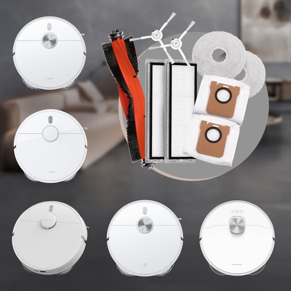 Miniatyrbillede 4 af 13: Extralink ZESTAW CZ??CI XIAOMI MIJIA OMNI 2 C102CN/B101CN/B116/X10+/X20+/DREAME S10 PRO