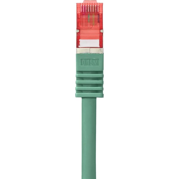 Miniatyrbillede 2 af 5: Renkforce RF-5228502 netværkskabel Grøn 0,25 m Cat6 S/FTP (S-STP) Rund