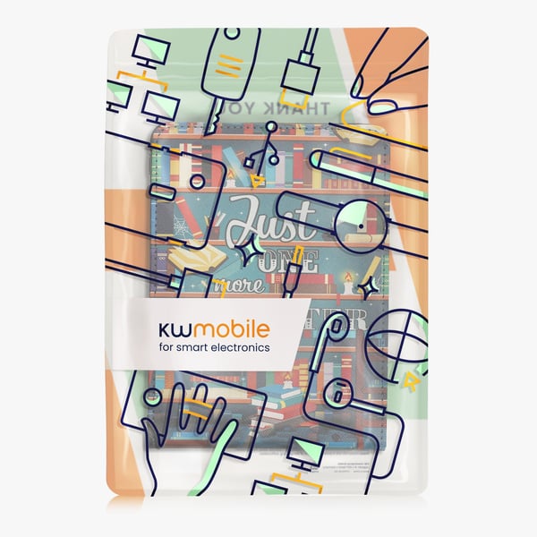 kwmobile KWM000023XP001C e-kirjan lukijalaitteen suojakotelo Avattava kotelo Monivärinen