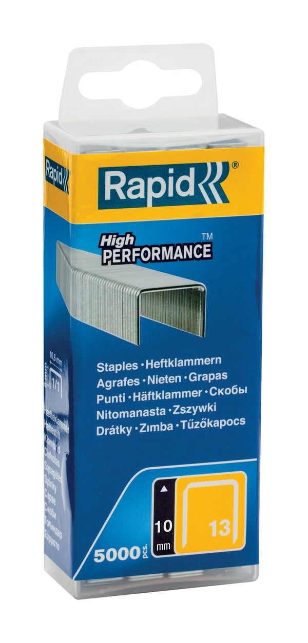 Rapid Nr. 13 fintrådshæfteklammer 10 mm
