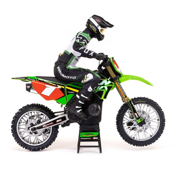 Miniatyrbild 2 av 21: Losi Promoto MX radiostyrd modell Motorcykel Elmotor 1:4