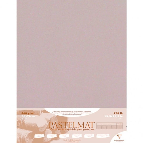 Clairefontaine PastelMat Kunstpapir 5 ark