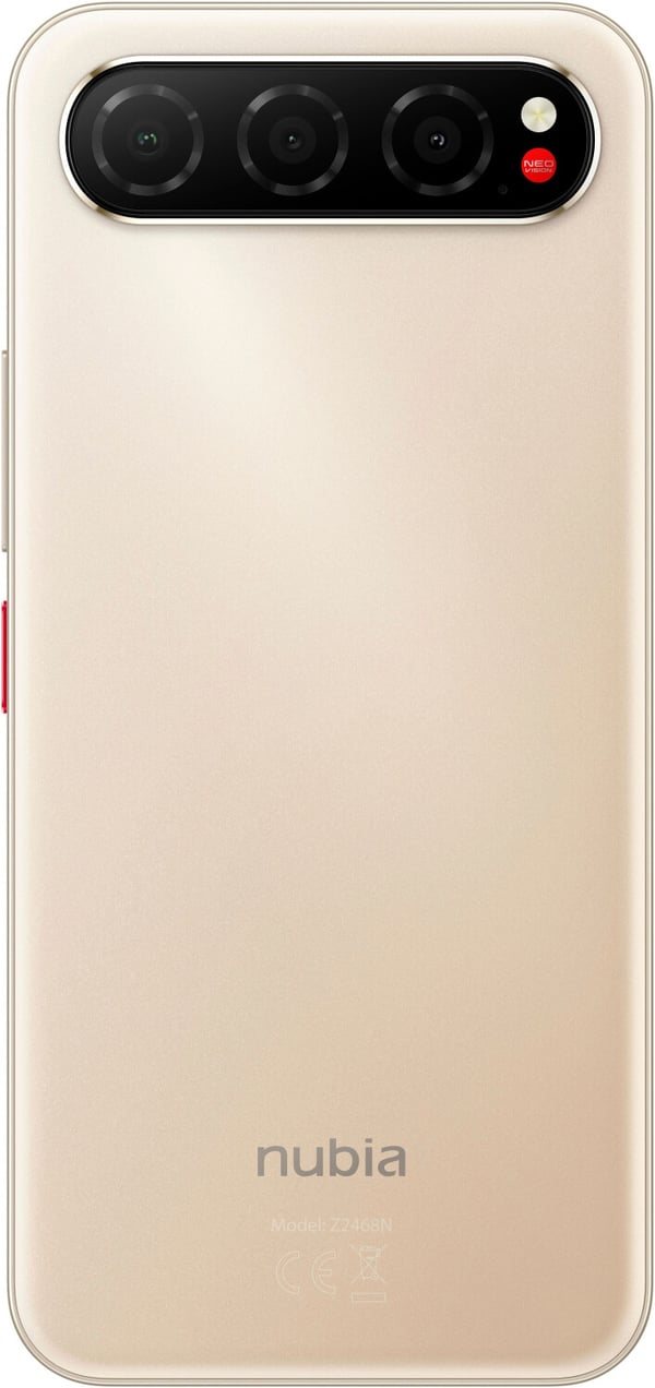 Nubia Z2468N 17,2 cm (6.78") Dual SIM Android 15 5G USB Type-C 8 GB 256 GB 5000 mAh Sand