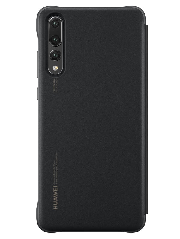 Huawei Smart View Flip Cover mobiltelefonfodral 15,5 cm (6.1") Folio Svart, Translucent
