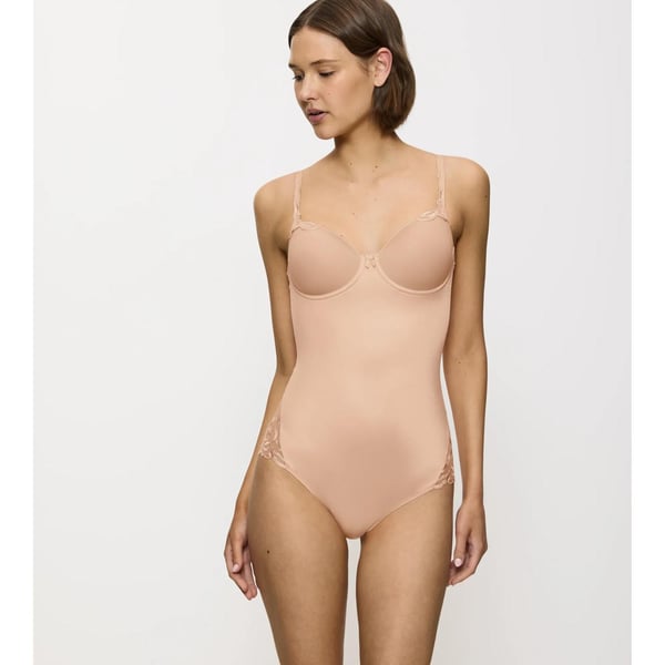 Triumph Modern Finesse Bodysuit Beige Elastin, Polyamid, Polyester