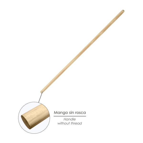 Wolfpack Mango Madera Para Cepillo Barrendero Para Garra. 1200 x Ø 28 mm.