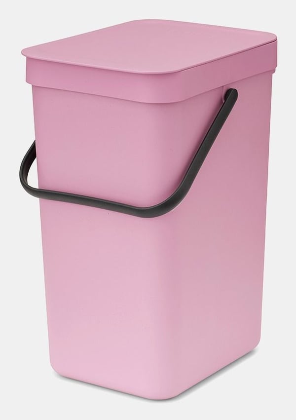 Miniatyrbild 2 av 9: Brabantia Sort & Go 12 l Rektangulär Återvunnen plast Rosa