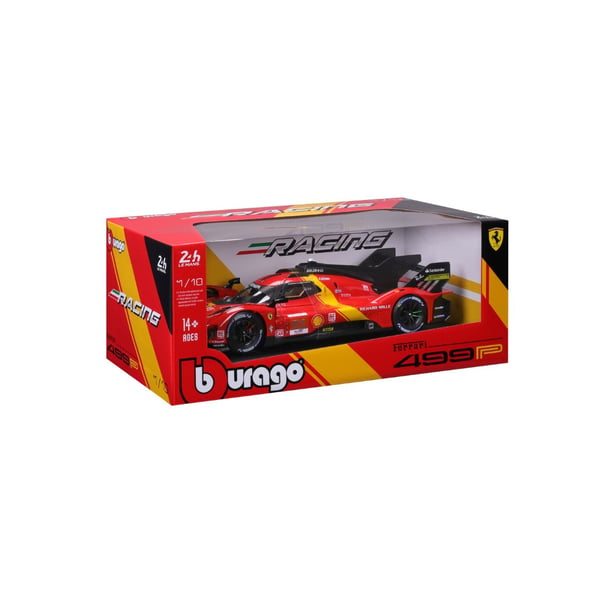 BBURAGO Ferrari 499P #51 Urheiluauton pienoismalli Esikoottu 1:18