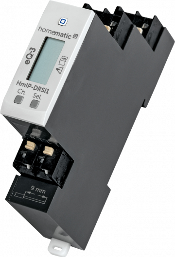 Miniatyrbillede 1 af 5: Homematic IP HMIP-DRSI1 DIN skinnemonteret Skifteaktuator 1 kanaler
