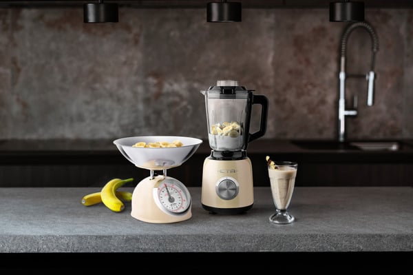 Eta Storio 9011 90010 1,5 L Bordplade blender 1200 W Beige, Sort, Transparent
