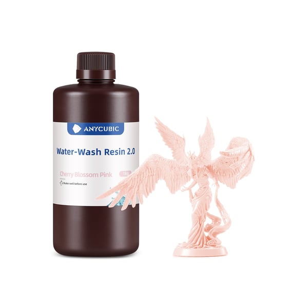Anycubic Water-Wash Resin 2.0 Resin, Fotopolymer Flerfarvet 1 kg