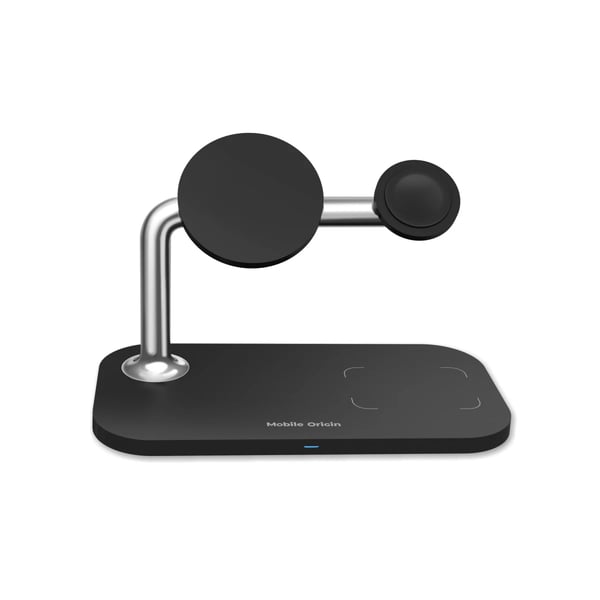 Miniatyrbillede 13 af 13: Mobile Origin FRL-WCH-31-BLK oplader til mobil enhed Hovedtelefoner, Mobiltelefon, Ur Sort USB Trådløs opladning Hurtig opladning Indendørs