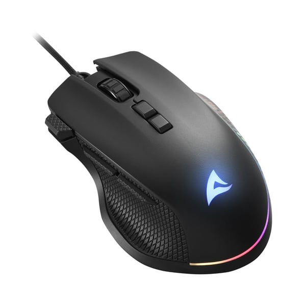 Pikkukuva 2 / 9: Sharkoon Shark Force 3 musta - Hiiri - 12 800 dpi