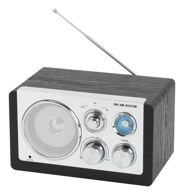 Denver TR-63B Kannettava Analoginen Musta