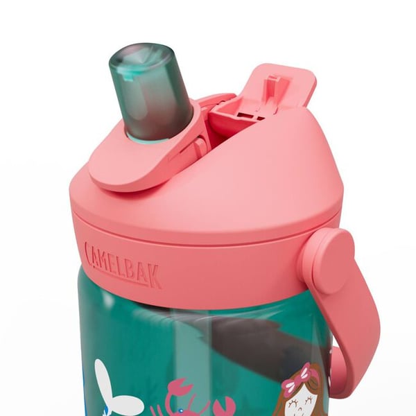 CamelBak Thrive Flip Straw Kids Päivittäinen käyttö 400 ml Tritan Vihreä, Vaaleanpunainen