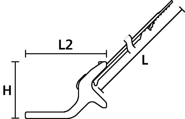 Miniatyrbillede 2 af 3: Hellermann Tyton 156-04096 kabelsamler Gevindmonteret kabelbinder Sort, Blå 250 stk