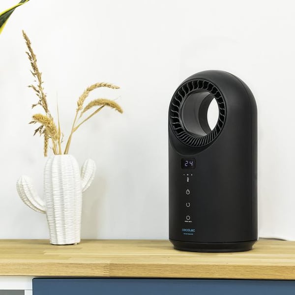 Pikkukuva 2 / 12: Cecotec ReadyWarm 8400 Bladeless Connected Sisätila Musta 1500 W Sähkökäyttöinen lämpötuuletin