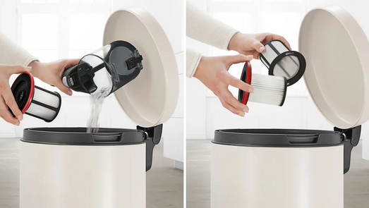Bosch BCS6111P stav støvsuger & elektrisk kost 2-i-1 stangstøvsuger Batteri Dry Poseløs Blåbær 2,5 At