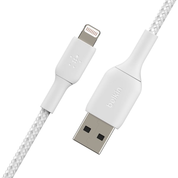 Miniatyrbillede 6 af 6: Belkin CAA002BT2MWH Lightning kabel 2 m Hvid