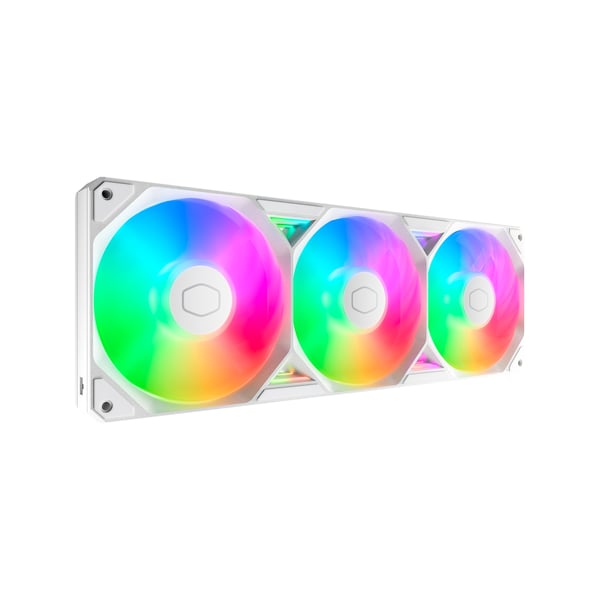 Miniatyrbild 1 av 2: Cooler Master SickleFlow Edge 360 ARGB White edition Datorväska Fan 12 cm Vit 1 styck