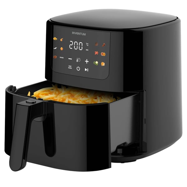 Inventum GF501HLDB frituregryde Enkelt 5 L Enkeltstående 1500 W Varmluftsteger Sort