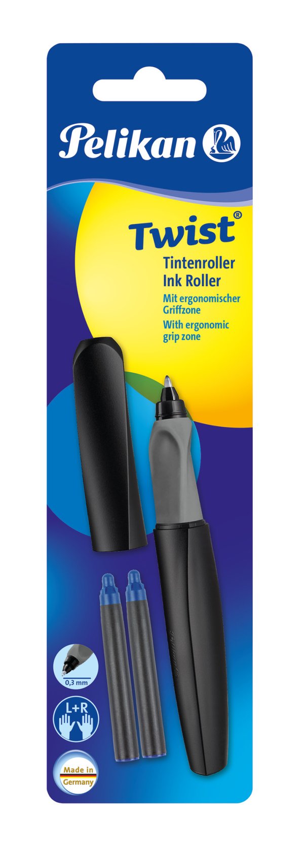 Pelikan Twist Drejelig tilbagetrækkelig kuglepen Blå