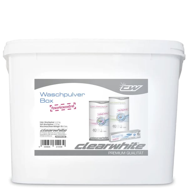Miniatyrbillede 1 af 5: clearwhite CW35061 vaskemiddel Maskinvask Vaskemaskine 2,24 kg