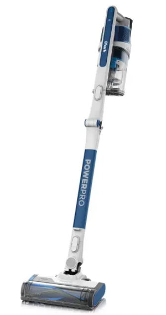Shark IZ380EU stav støvsuger & elektrisk kost Stick vakuum Batteri Dry Poseløs 0,7 L 181 W Metallic, Marineblå