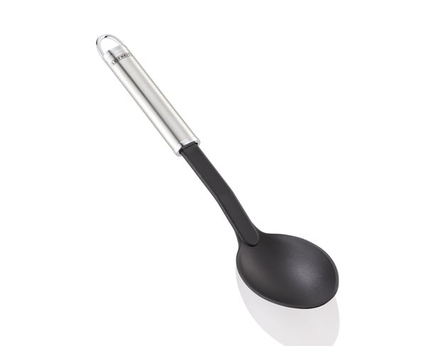 Leifheit 24061 sked Grönsakssked Nylon, Rostfritt stål Svart, Rostfritt stål 1 styck