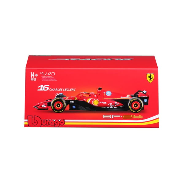 BBURAGO Ferrari SF-24 Sportsbil model Formonterede 1:43