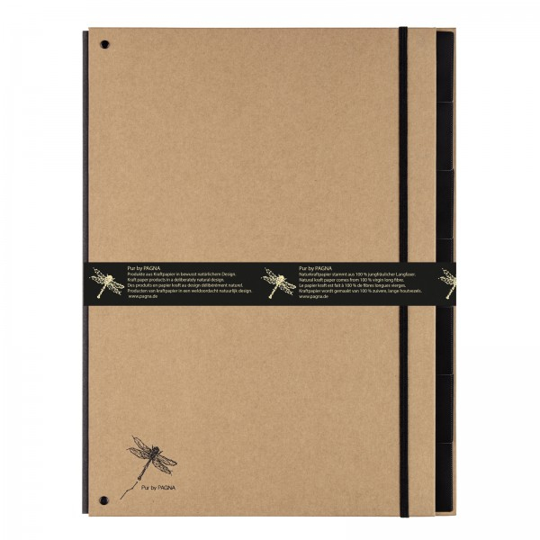Pagna 44007-11 mappar Kartong Brun A4 Pagna 44007-11 mappar Kartong Brun A4