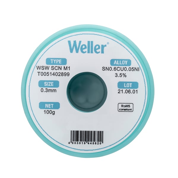 Weller WSW 1 styck Lödtråd