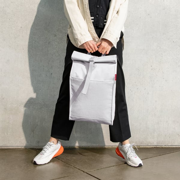 Reisenthel urban rolltop rygsæk Fritidsrygsæk Sølv Polyester
