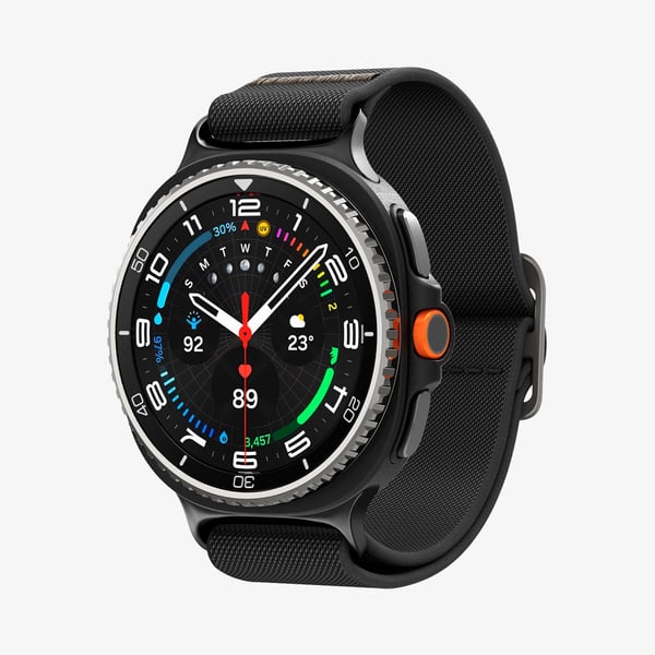 Spigen Lite Fit Band Yhtye Musta Nailon