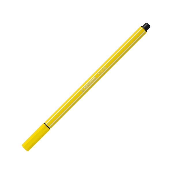 STABILO Pen 68 filtpen Gul 1 stk STABILO Pen 68 filtpen Gul 1 stk