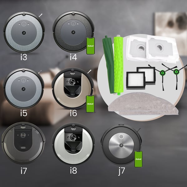Miniatyrbild 2 av 14: Extralink ZESTAW CZ??CI IROBOT ROOMBA COMBO I5/I5+/J5/J5PLUS