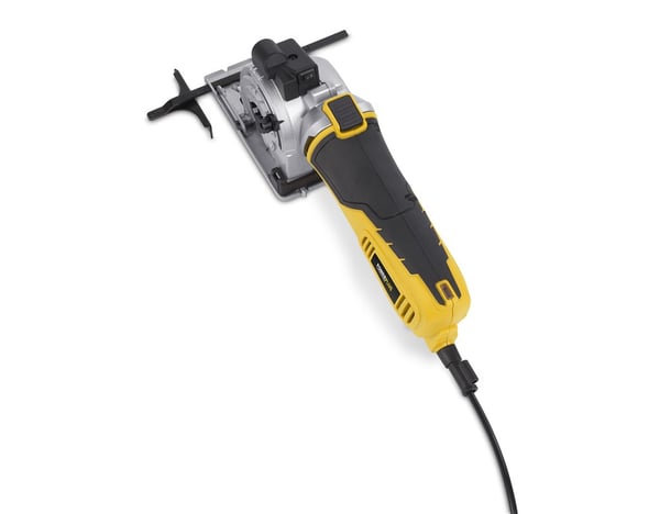 Powerplus POWX1365MB käsipyörösaha 8,9 cm Musta, Keltainen 5500 RPM 600 W