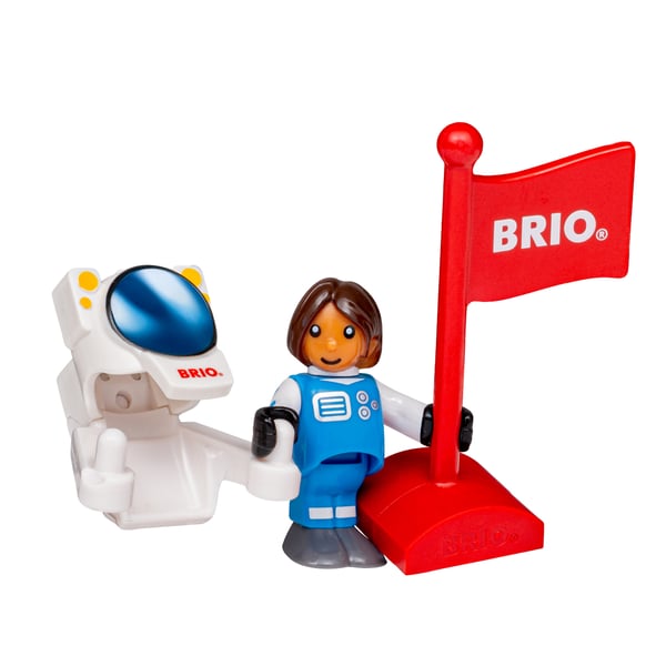 BRIO Togbane-sæt Rumstation