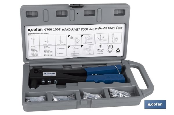 Cofan 07001007 nitare Rivet kit